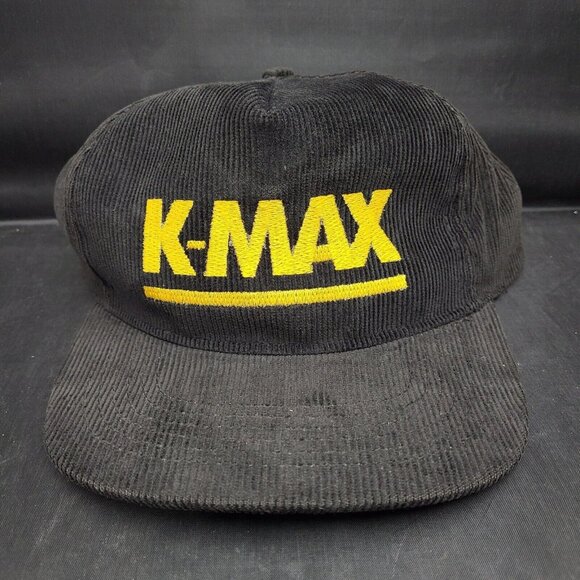 KAMAN AEROSPACE Helicopter K-MAX Aircraft Vintage Snapback Corduroy Ballcap Hat - Picture 1 of 6
